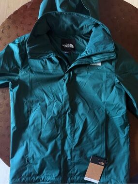 The North Face Antora Waterproof Jacket Green